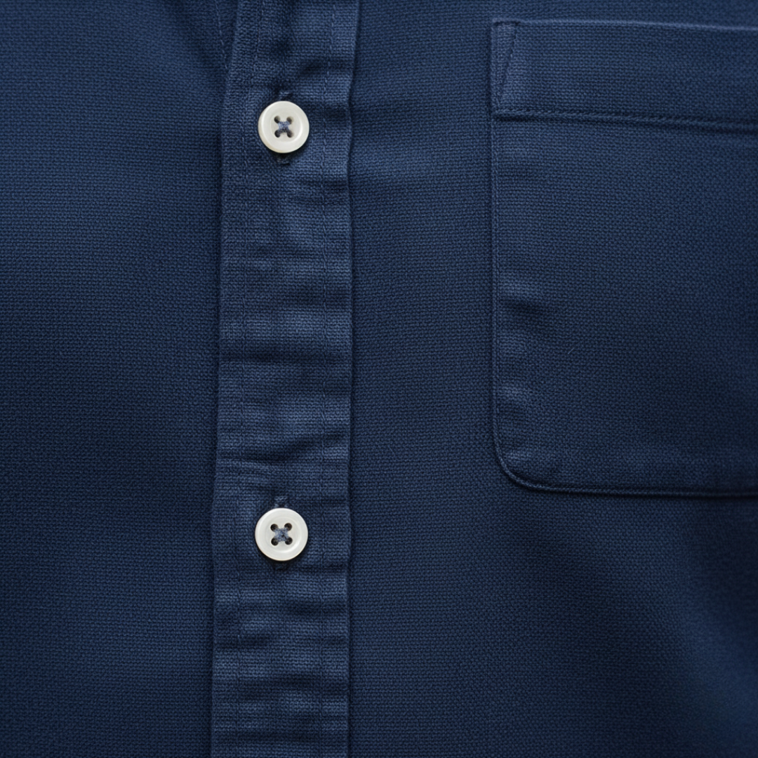 Herren Langarm Hemd Slim Fit Casual | Vestea