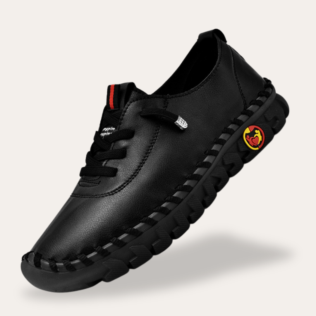 Orthopädische Herren Leder Freizeit Schuhe | Vestea