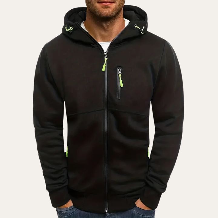 Herren Hoodie Jacke Reißverschluss | Vestea