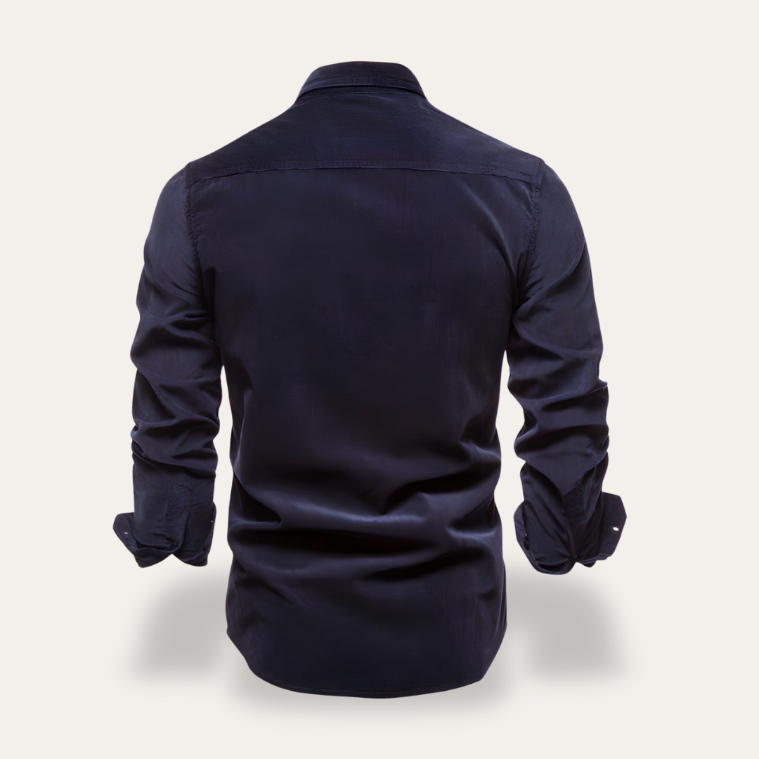 Herren Casual Hemd mit Brusttaschen | Vestea