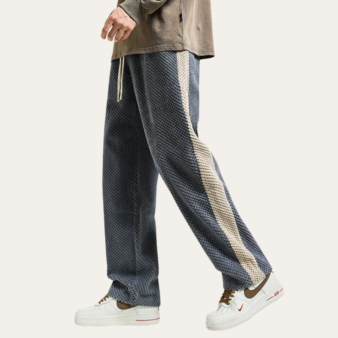 Herren Sporthose mit Streifen Polyester | Vestea