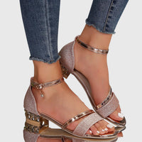 Women's Sandals Orthopedic Open Toe Adjustable Strap Cushioned Insole Slip-On