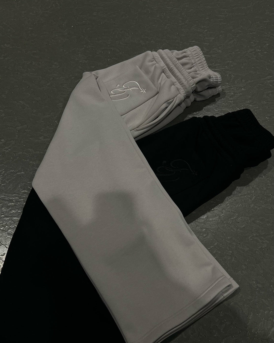 Jogging unisexe coupe ample taille élastique cordon poches décontracté