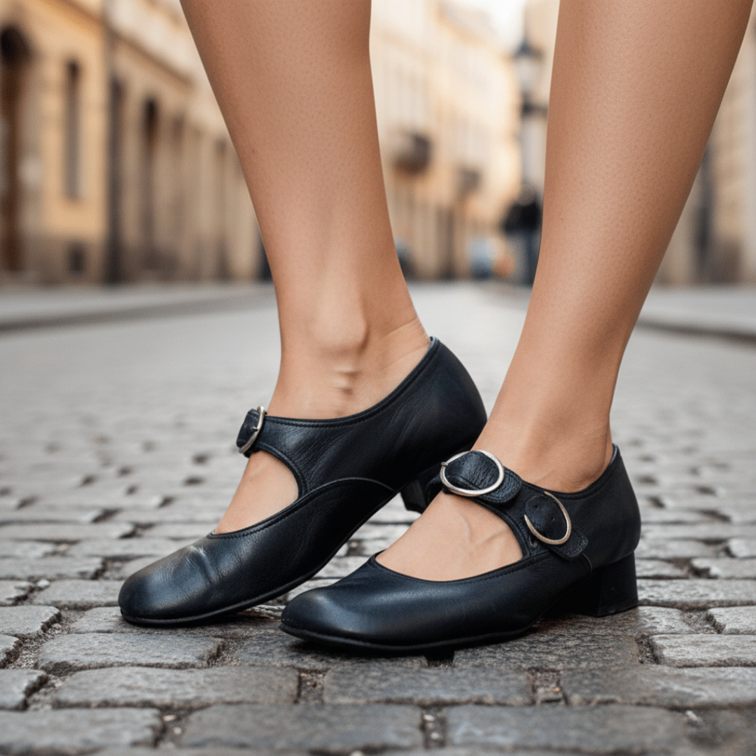 Damen Orthopädische Mary Jane Schuhe | Vestea