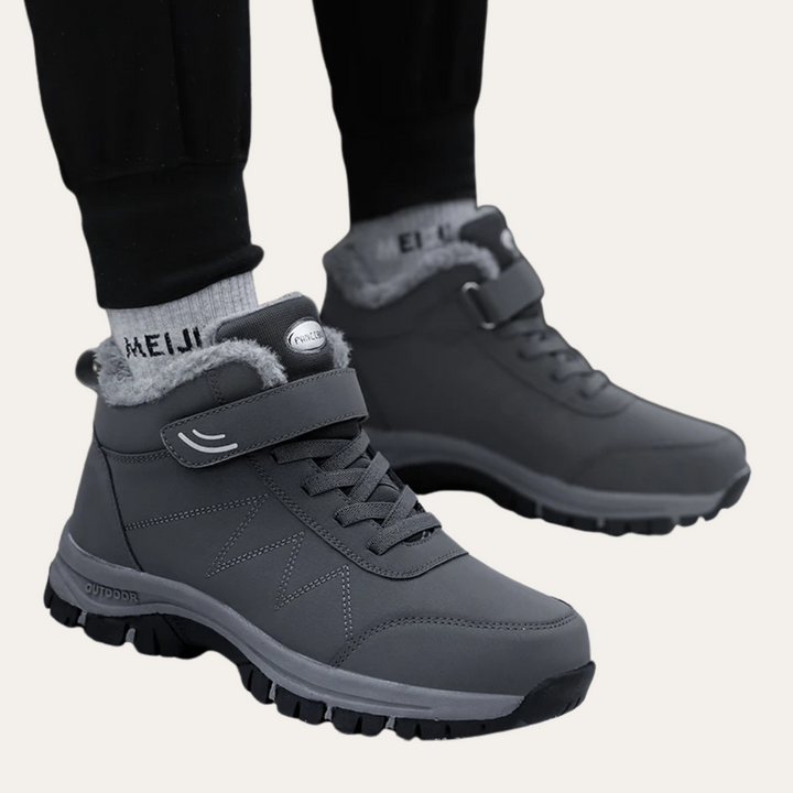 Herren-Winterstiefel mit orthopädischer Passform und Fleece-Futter | Vestea