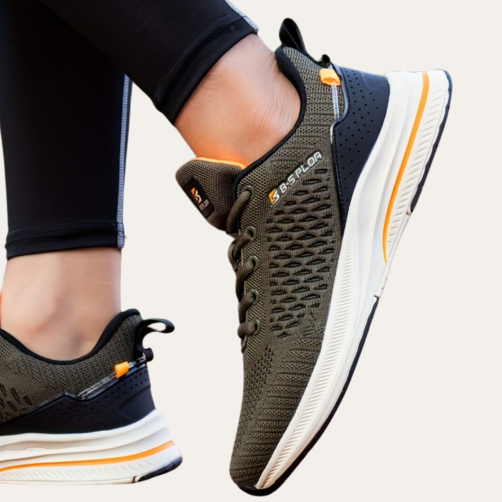Sportliche Sneakers für Herren  Atmungsaktive Mesh-Schuhe mit Rutschfester Gummisohle | Vestea