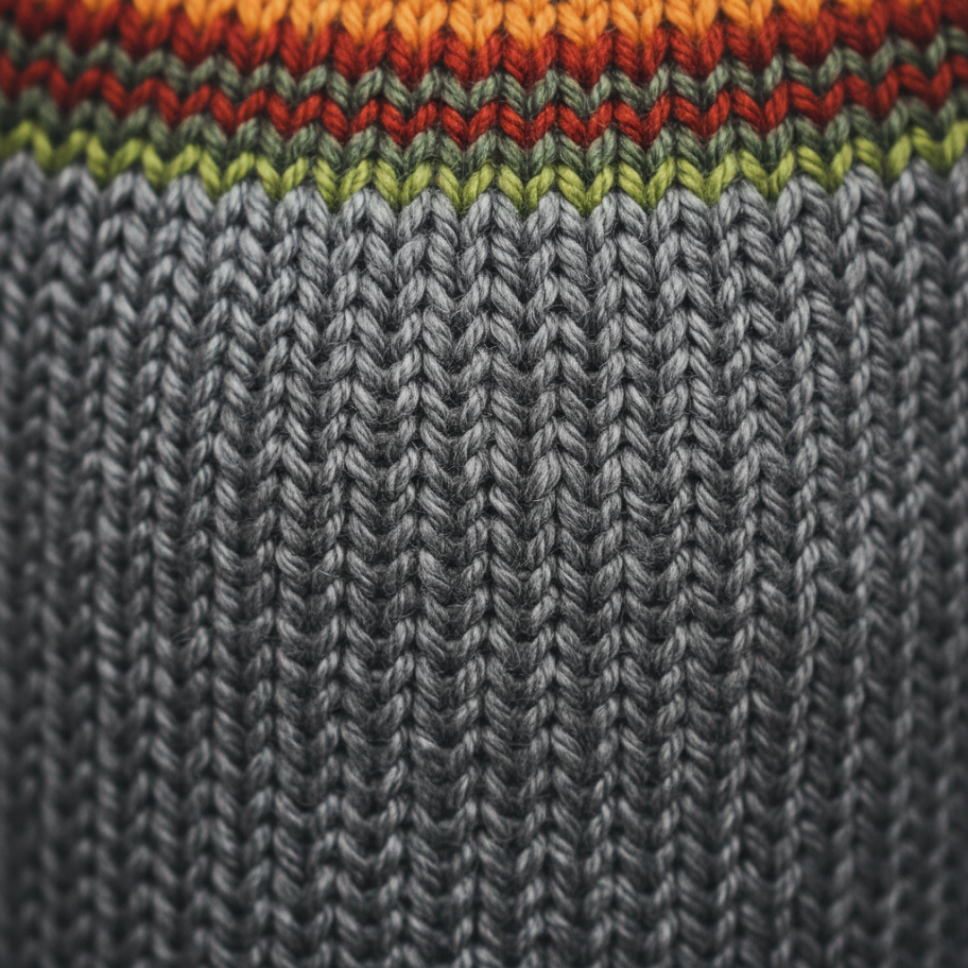 Damen Fair Isle Strickpullover Rundhals | Vestea