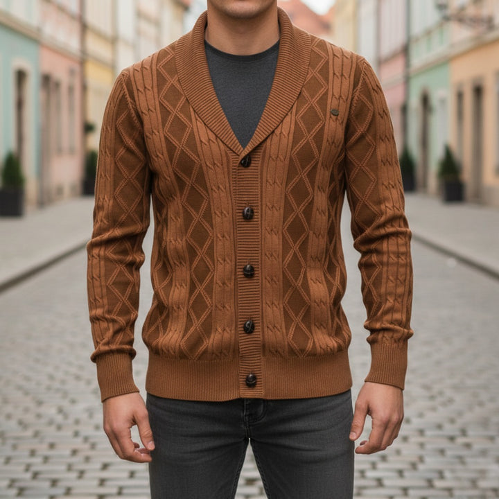 Herren-Cardigan mit Knöpfen | Vestea