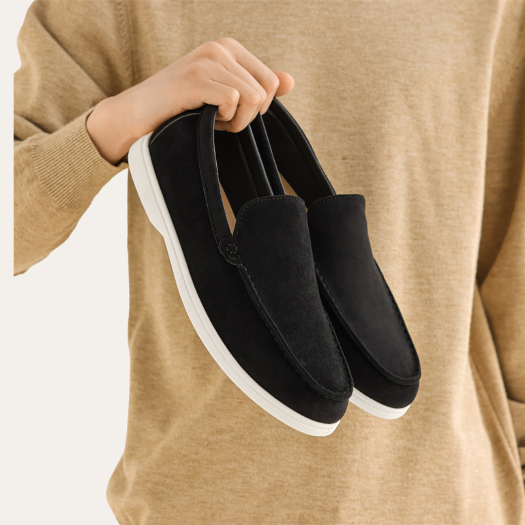 Orthopädische Wildleder Loafer Herren | Vestea