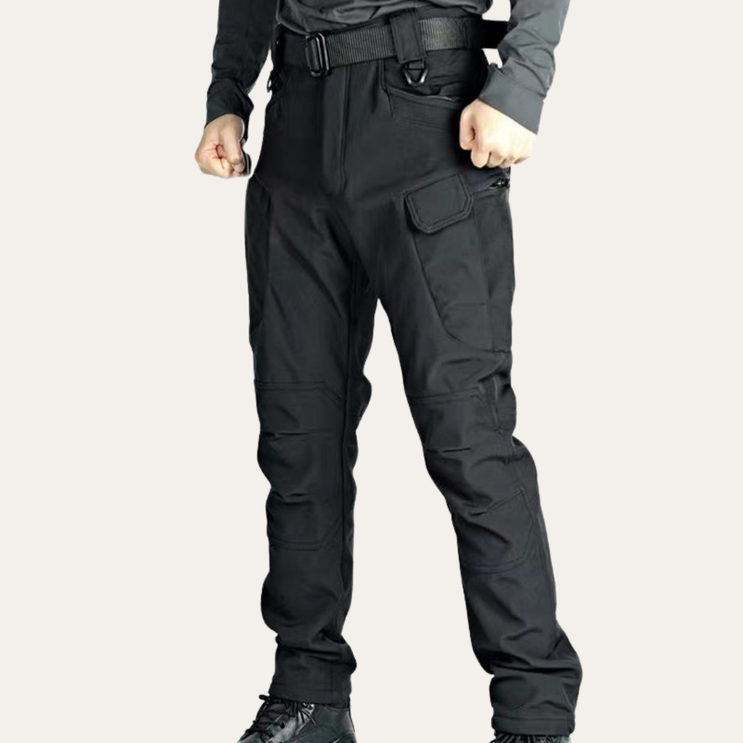 Herren Cargohose Outdoor Arbeitshose mit Taschen Funktionell Freizeit | Vestea