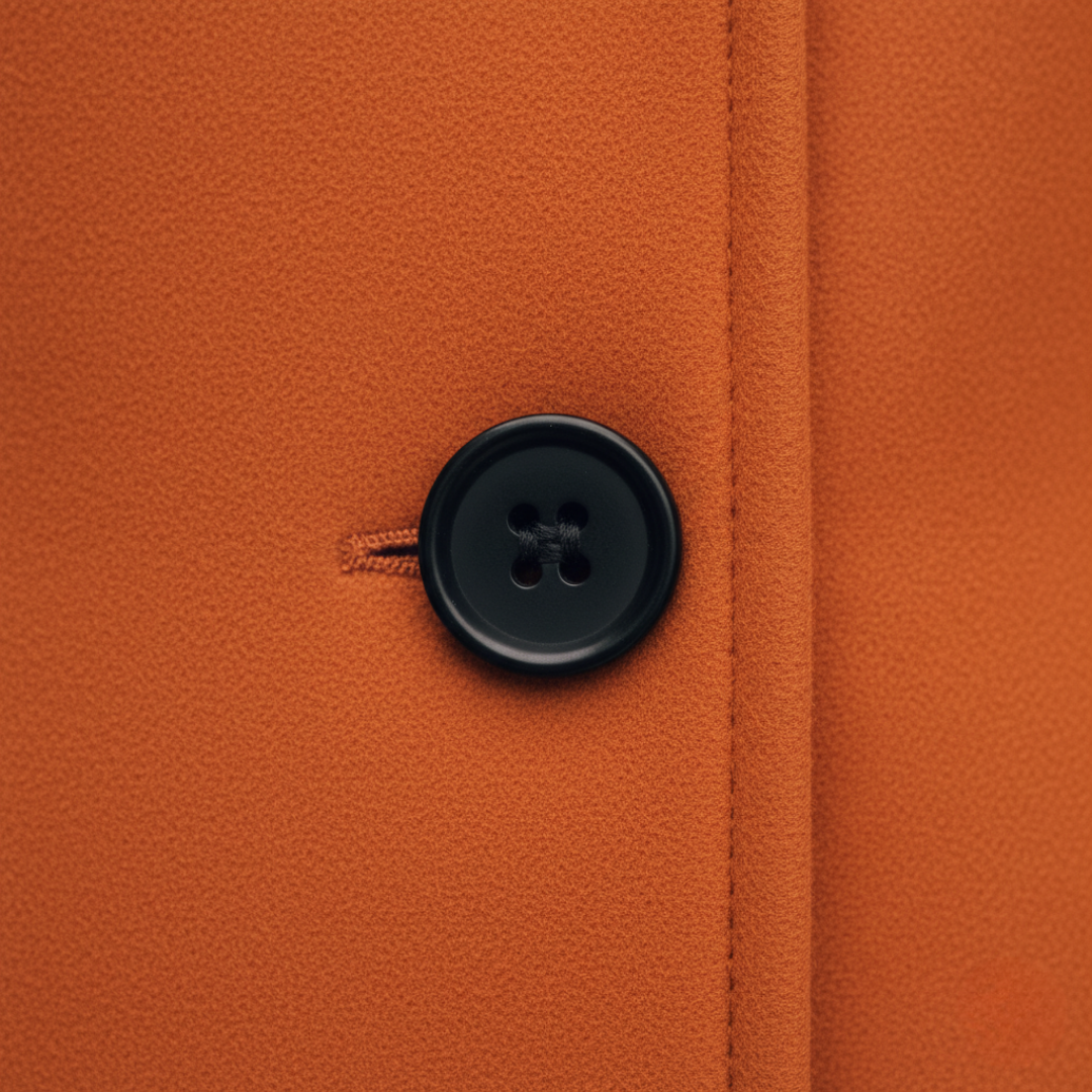 Damen Mantel Elegant Knopfverschluss | Vestea