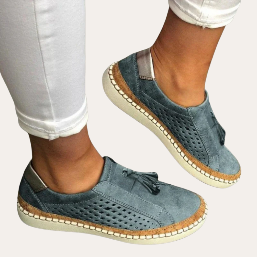 Damen Slipper Orthopedico Leder Freizeitschuhe | Vestea