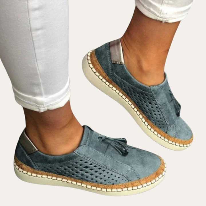 Damen Slipper Orthopedico Leder Freizeitschuhe | Vestea