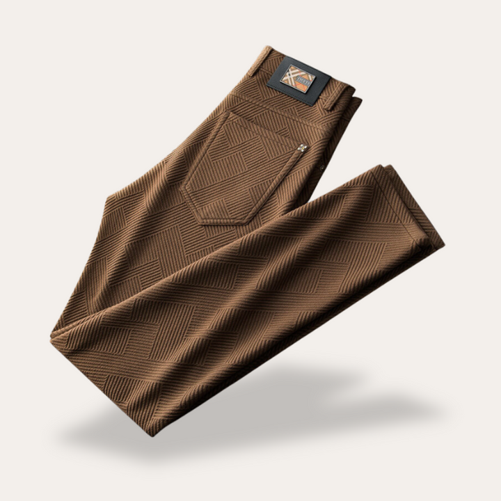 Hose mit geometrischem Muster für Herren | Vestea