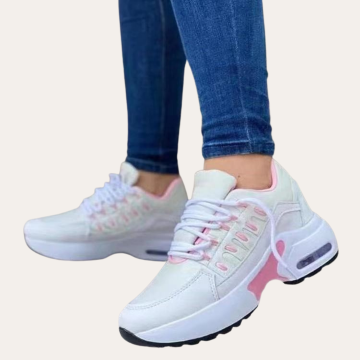 Damen Orthopädische Chunky Sneaker Plateauschuh Laufschuh | Vestea