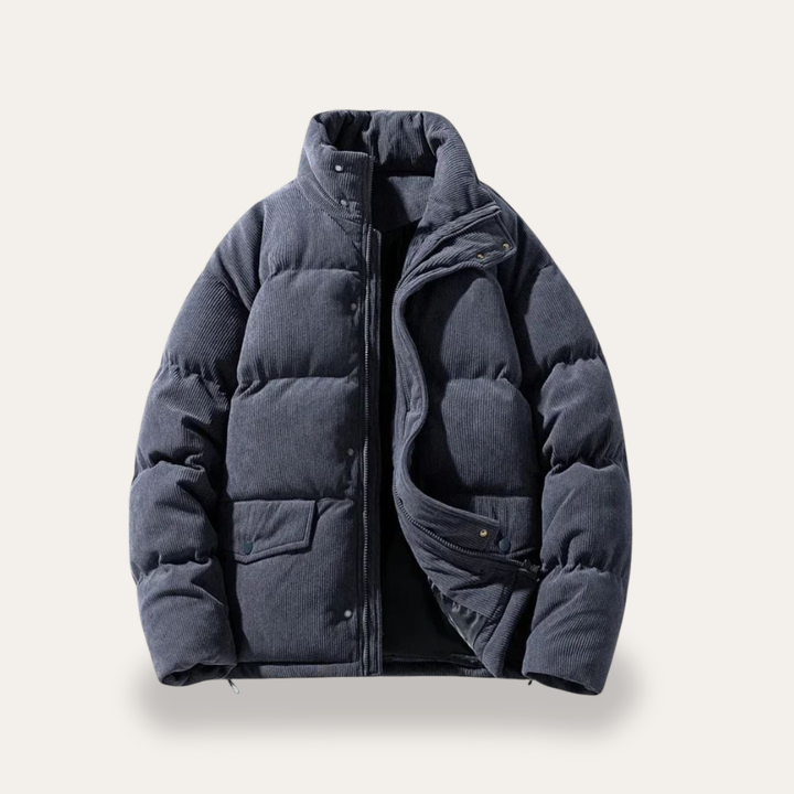Herren Steppjacke aus Cord für Frühling und Herbst | Vestea