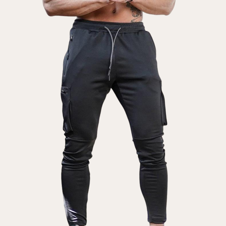Herren Slim Fit Jogginghose Baumwolle Cargo Sportlich | Vestea