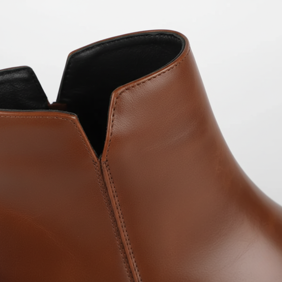 Men Orthopedic Synthetic Leather Chelsea Boots