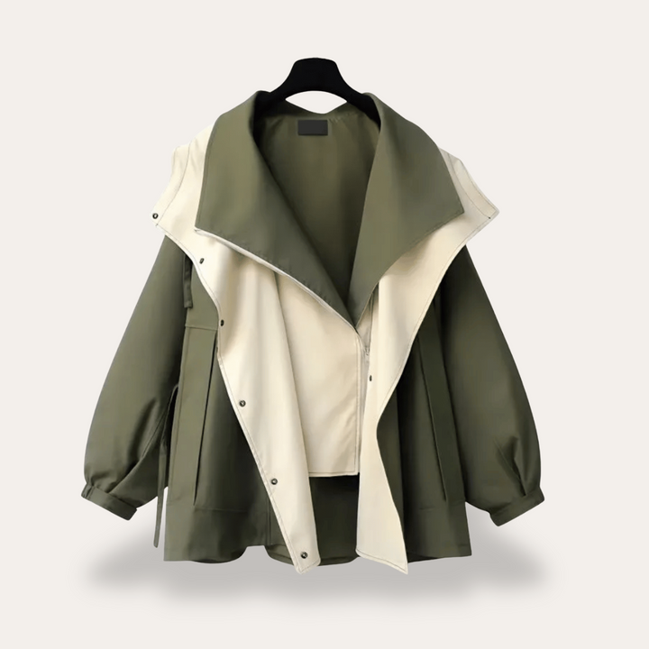 Damen Oversize Winterjacke mit Kapuze | Vestea