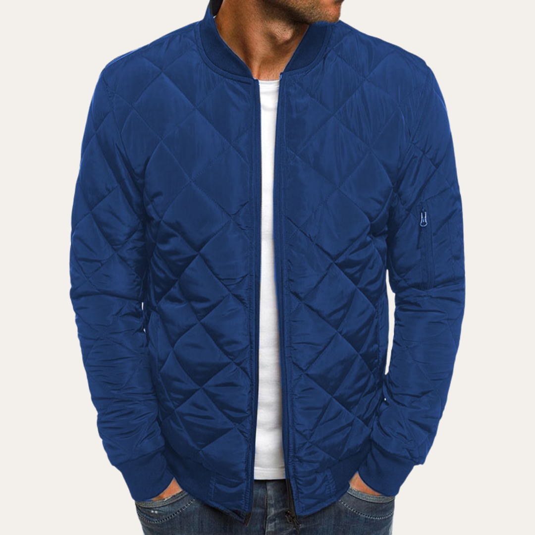 Herren Steppjacke Bomberjacke Übergangsjacke Leicht Gepolstert Outdoor | Vestea