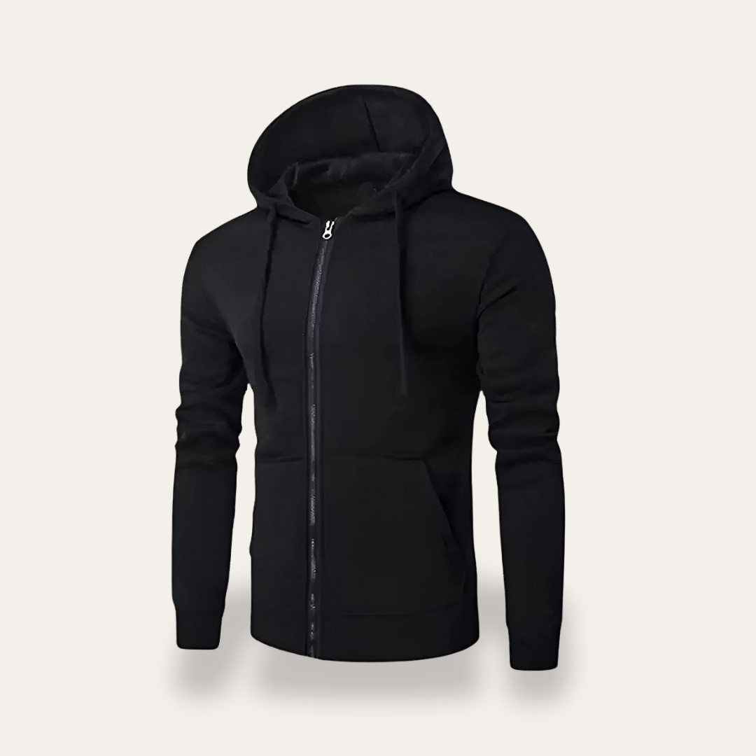 Herren Hoodie Sweatjacke mit Reißverschluss | Vestea