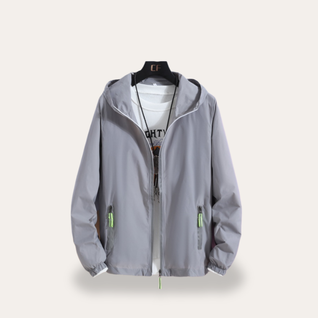 Herren Windbreaker Jacke mit Kapuze | Vestea