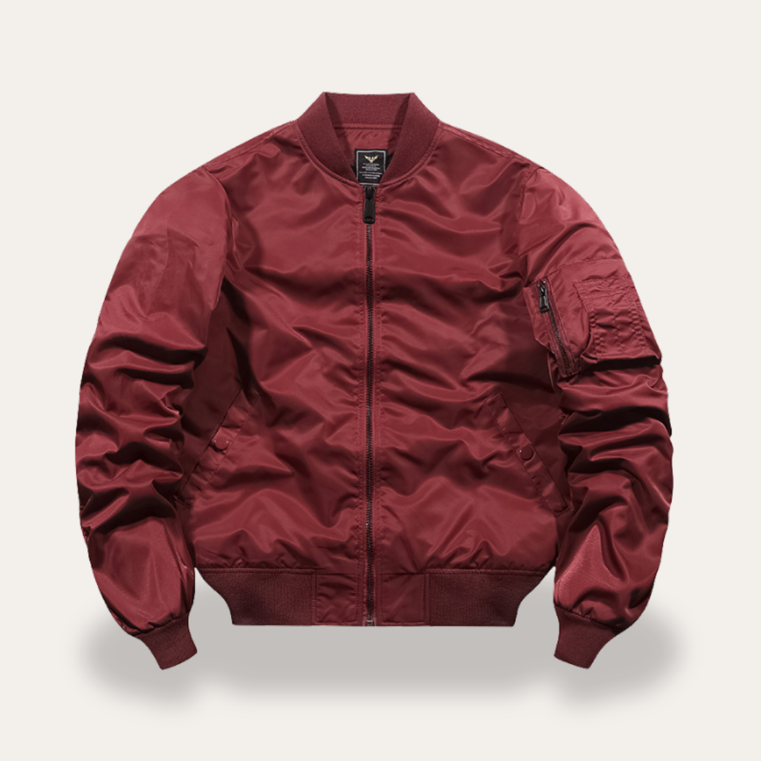 Herren Bomberjacke Klassisch Übergangsjacke Freizeit | Vestea