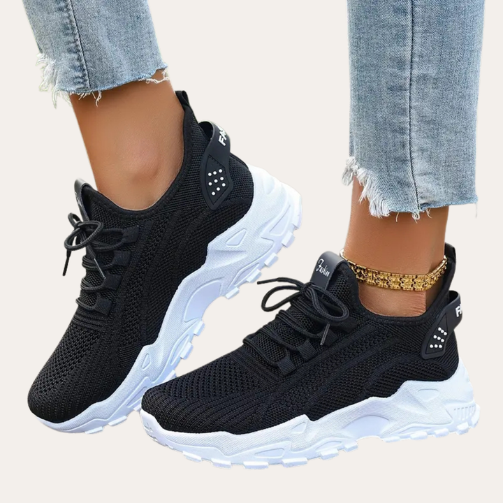 Orthopädische Sneakers für Damen mit Mesh-Obermaterial | Vestea