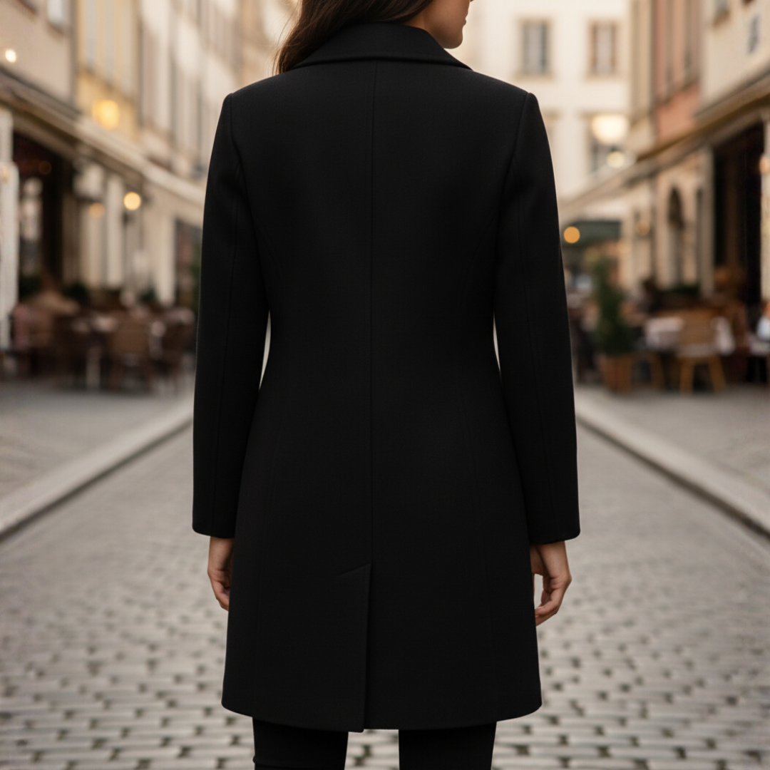 Damen Mantel Polyester Winter Elegant | Vestea