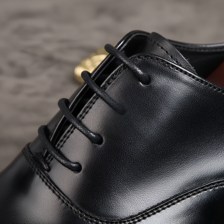 Herren Elegante Schuhe aus Kunstleder mit Schnürung | Vestea