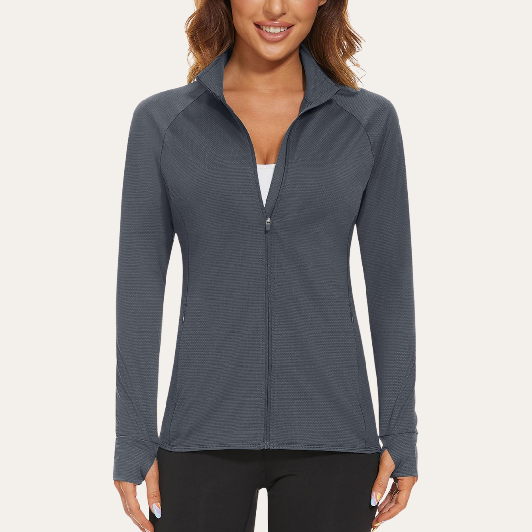 Leichte UV-Schutzjacke für Damen mit Langarm | Vestea
