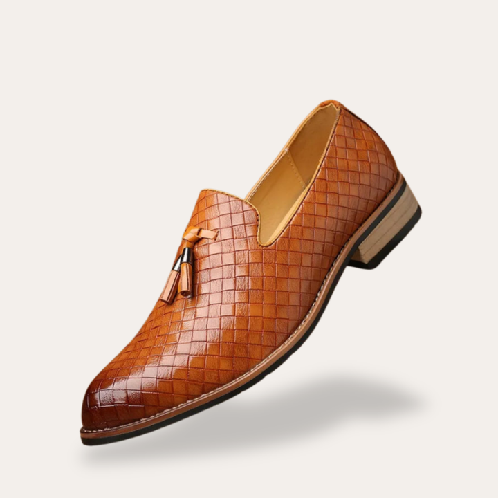 Herren Orthopedico Lederslipper mit Quaste | Vestea