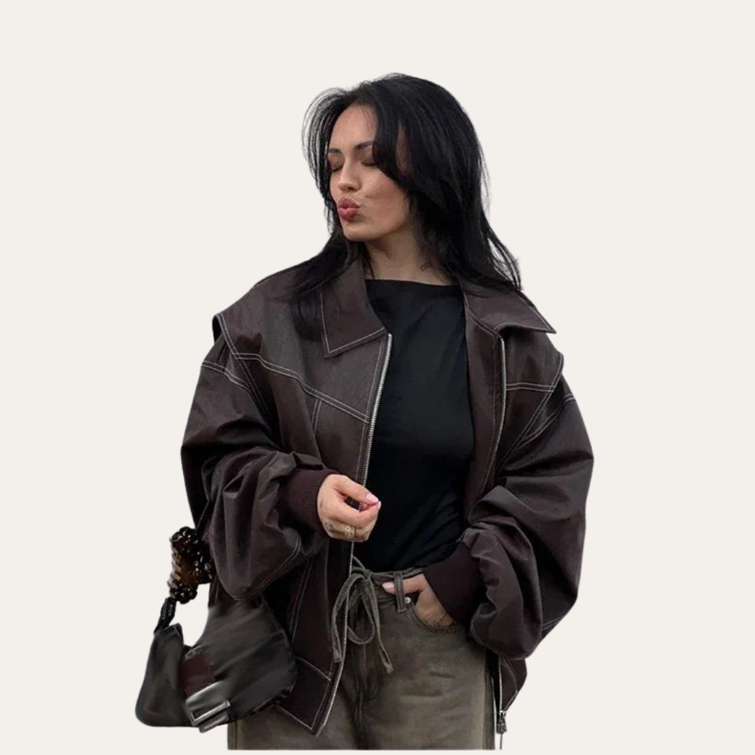 Damen Übergangsjacke mit Reißverschluss | Vestea