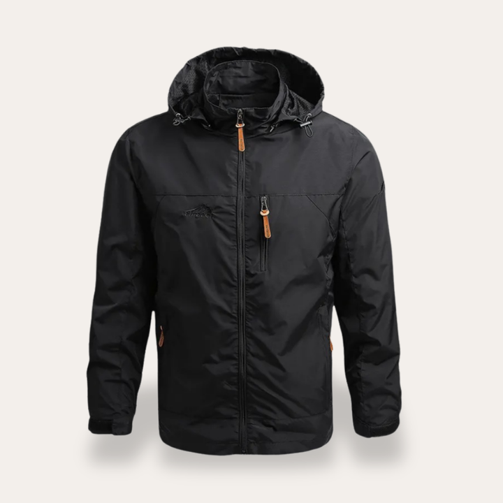 Herren Winddichte Outdoorjacke mit Kapuze | Vestea