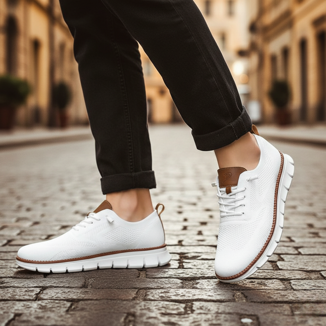 Orthopädische Herren Sneaker mit Flexibler Laufsohle | Vestea