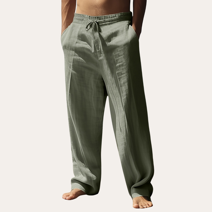 Herren Leinenhose, Bequeme Sommerhose  | Vestea