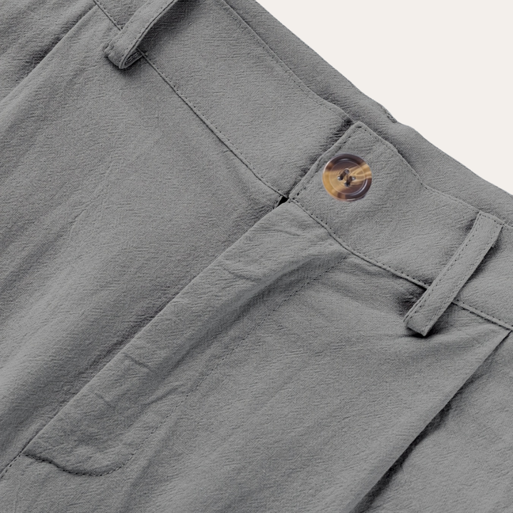 Herren Leinenhose mit Bundfalte | Vestea