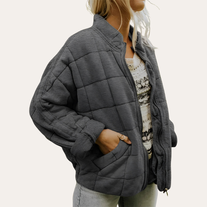 Damen Steppjacke mit Reißverschluss | Vestea