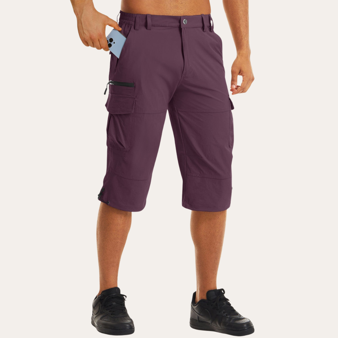 Herren 3/4 Sport-Shorts Mit Taschen | Vestea