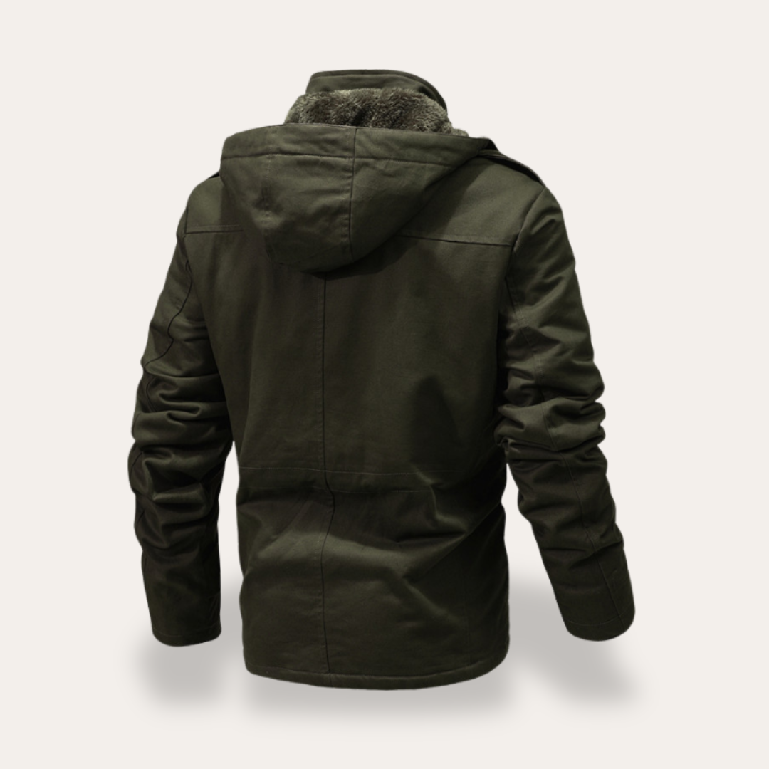 Winterjacke mit Kapuze für Herren | Vestea