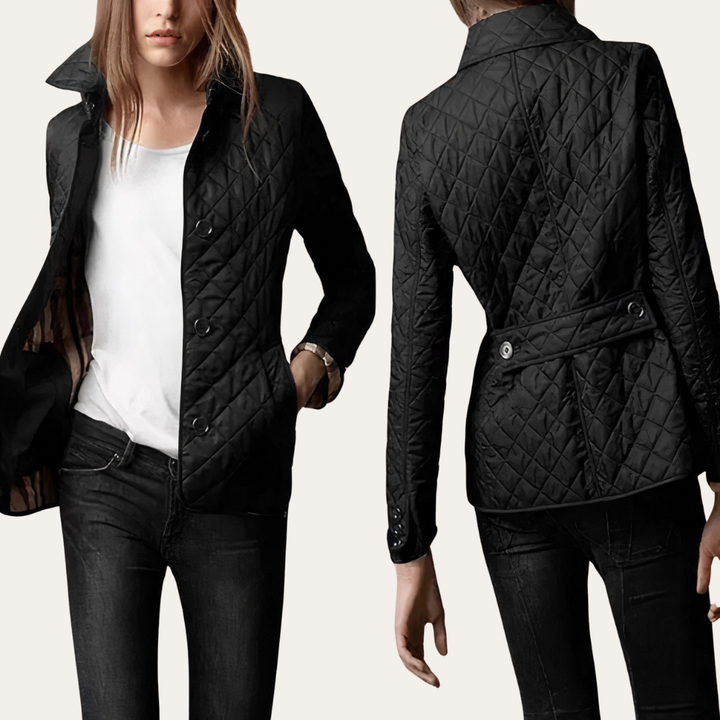 Damen Steppjacke Leicht Übergangsjacke Elegant | Vestea