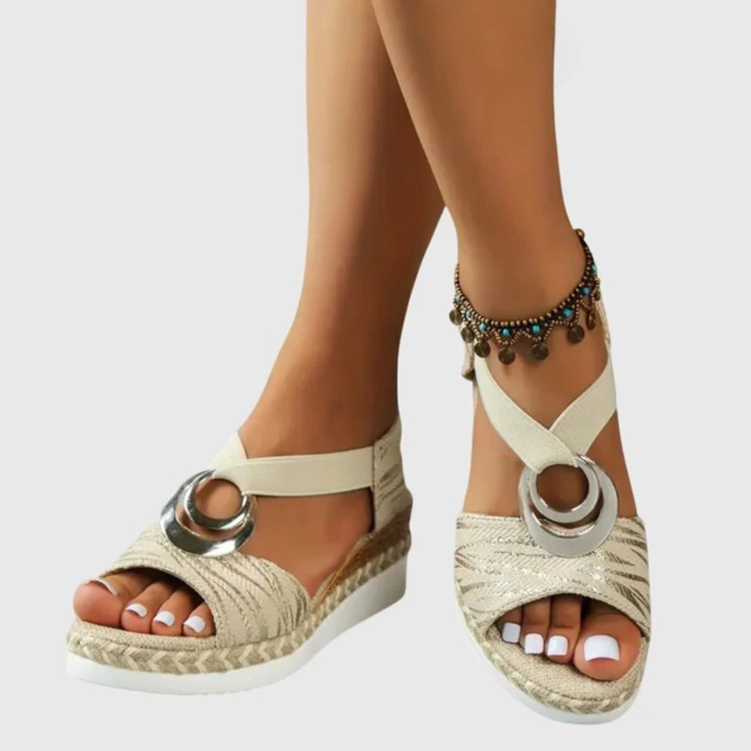 Women's Sandals Leather Anatomical Insole