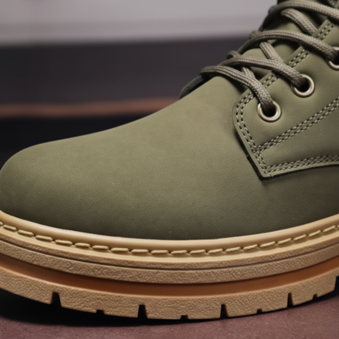 Orthopädische Stiefel Herren Kunstleder | Vestea