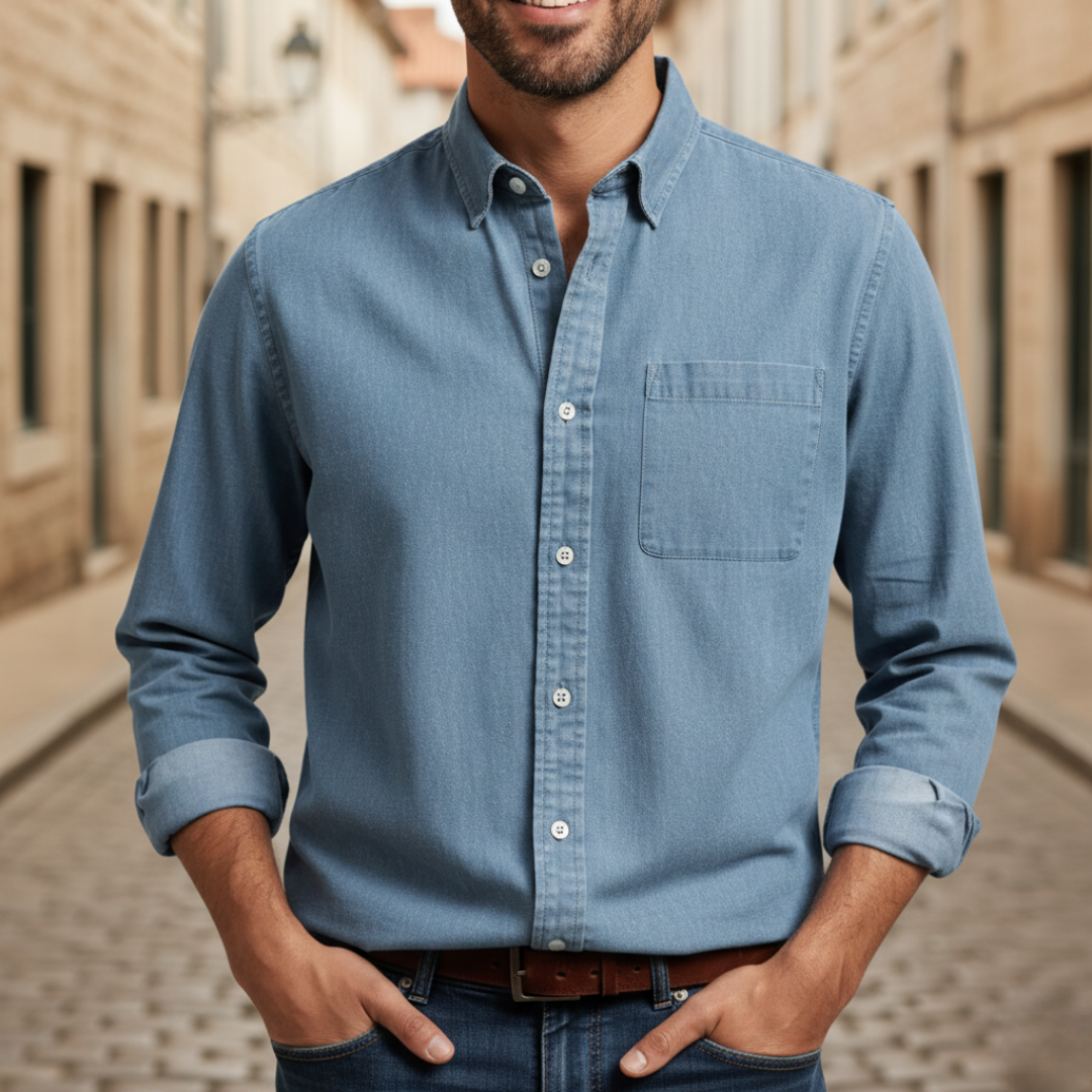 Herren Casual Hemd Langarm | Vestea