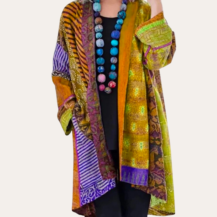 Kimono-Jacke mit Muster für Damen | Vestea