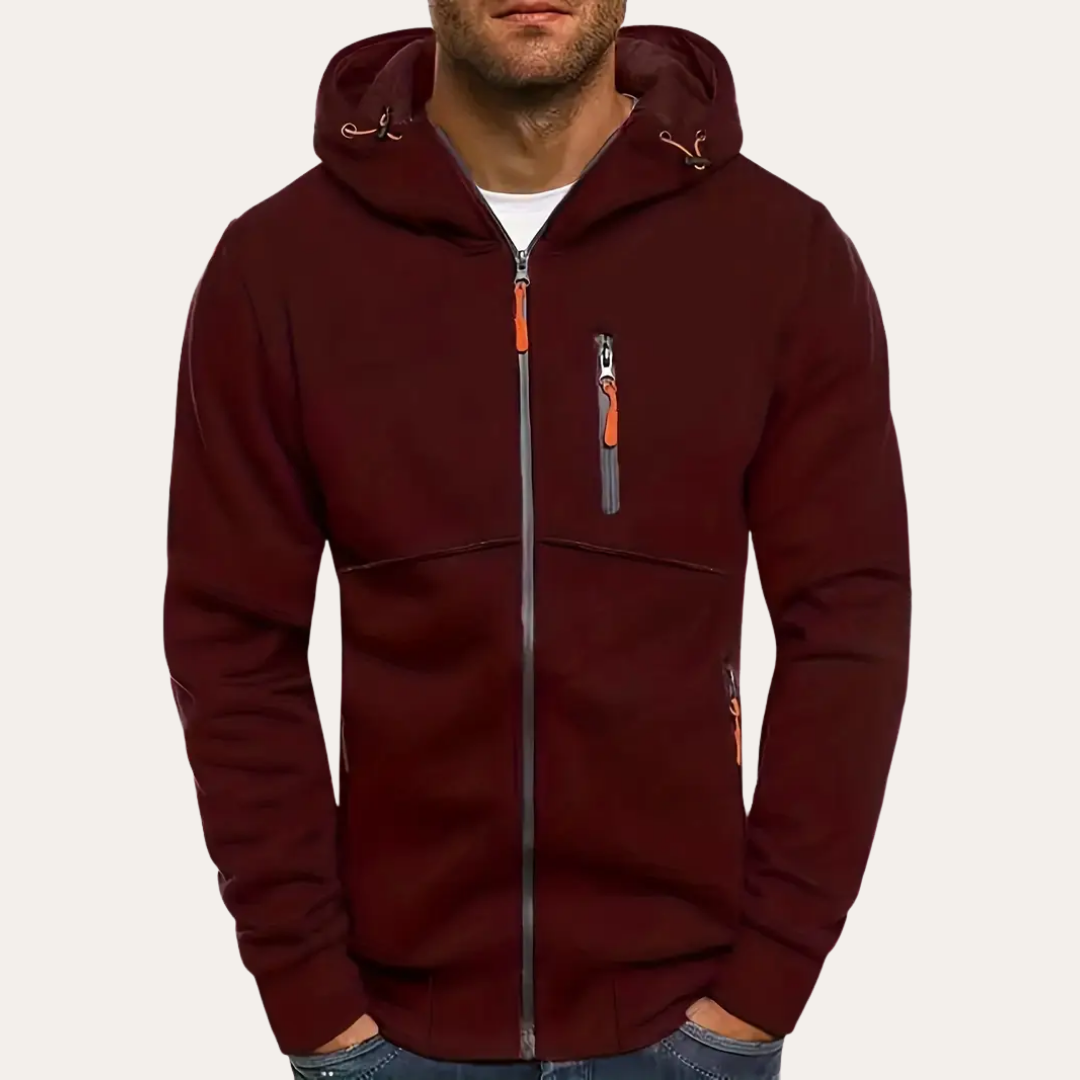 Herren Hoodie Jacke Reißverschluss | Vestea