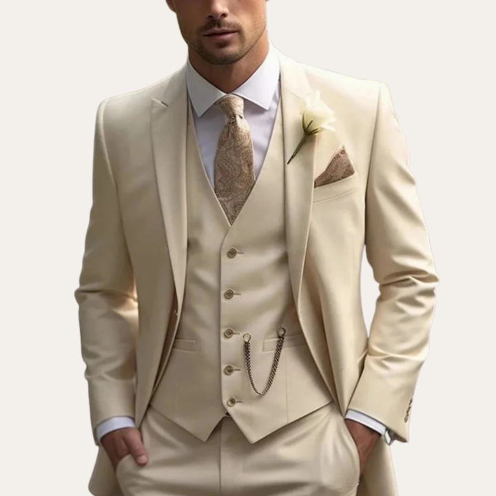 Herren Anzug 3-Teilig Business Slim Fit | Vestea