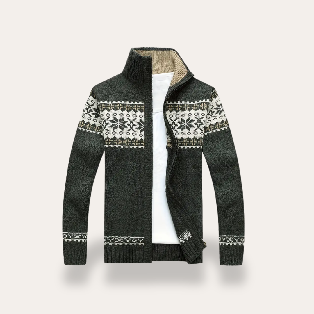 Herren Strickjacke Reißverschluss | Vestea