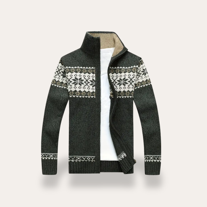Herren Strickjacke Reißverschluss | Vestea