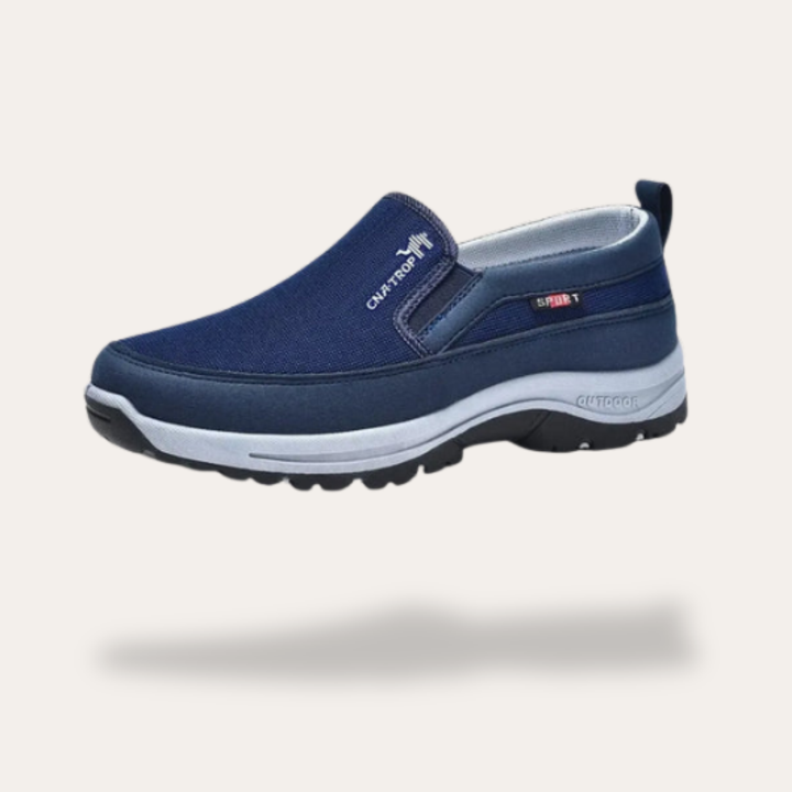 Herren Slipper Freizeitschuhe orthopedico Textil rutschfest leicht | Vestea